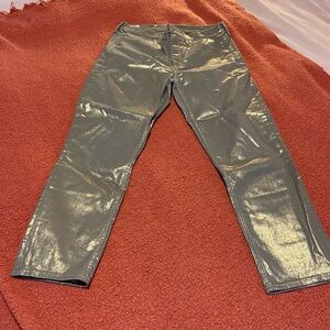 Metallic Pants